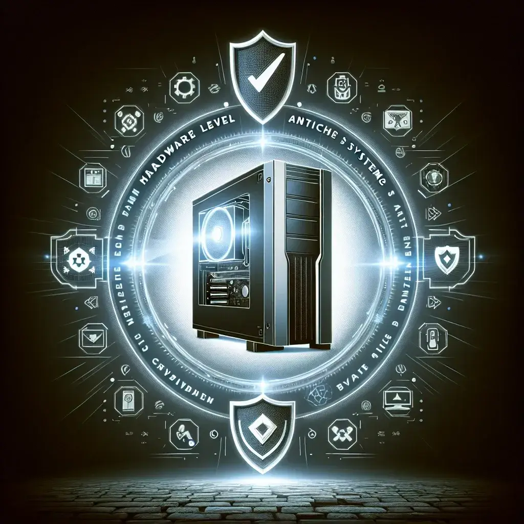 What is the benefit of gaming PCs with hardware-level anti-cheat systems?